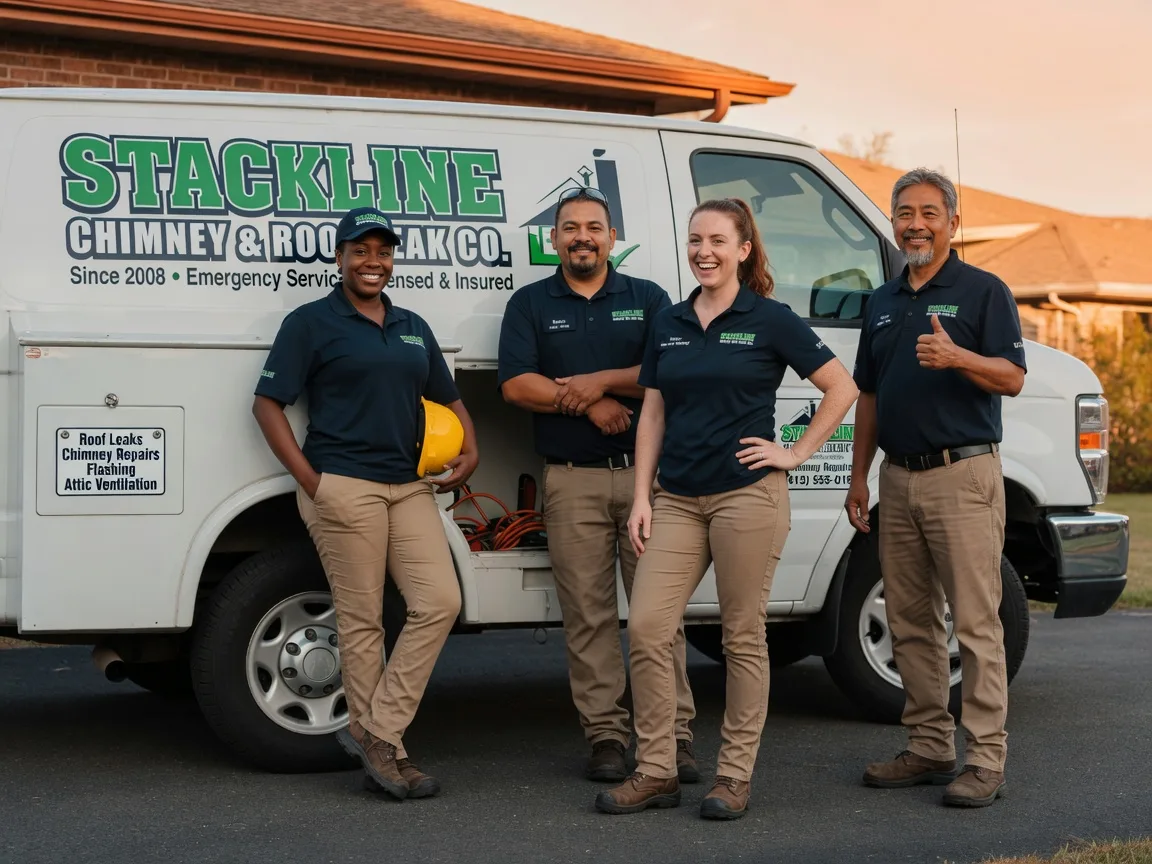 Chimney flashing repair company in Elvaston, IL